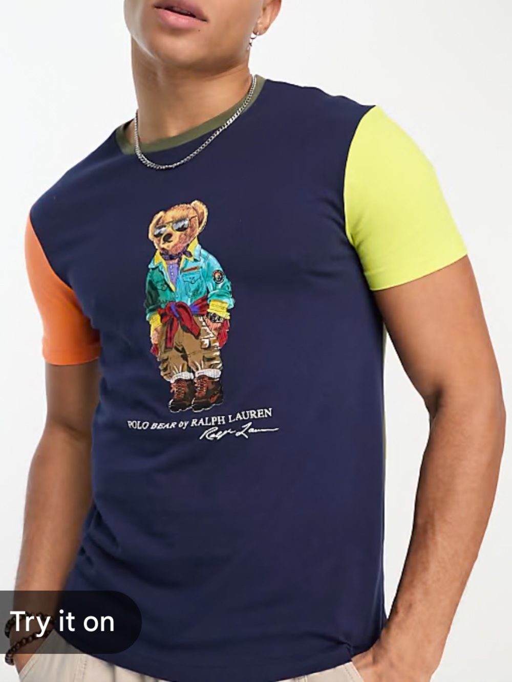 RALPH LAUREN - bear print short sleeve